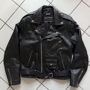 Wilson's leather jacket ('perfecto' style) - men's S // **SOLD**